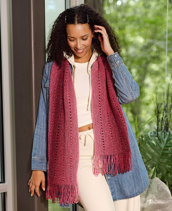 Fade and Fringe Wrap