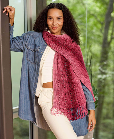 Fade and Fringe Wrap
