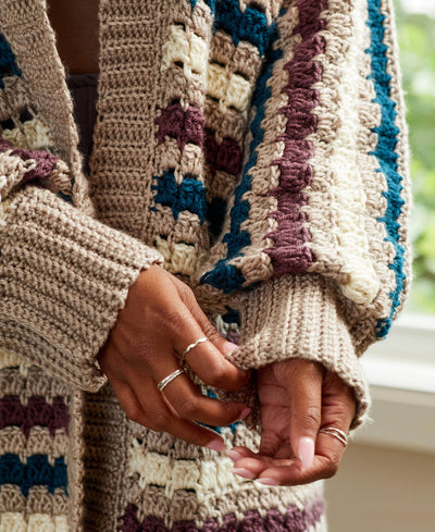 Striped Cardigan