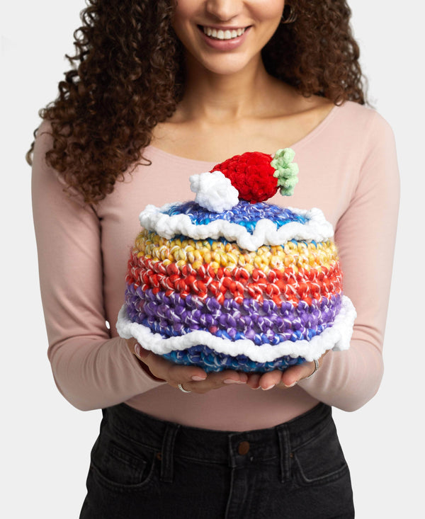 Premier Yarns x Kaarin Joy Strawberry Rainbow Cake