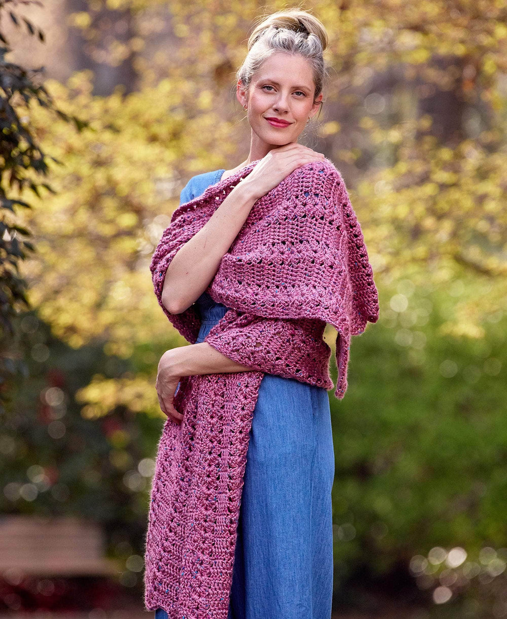 Stacked Shells Wrap – Premier Yarns