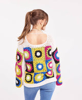 Granny Square Sweater