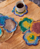 Flower Coasters