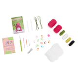 KN241224-14 Dragon Fruit Dino Crochet Kit