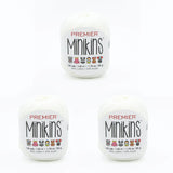 2103-01 White BAG OF 3