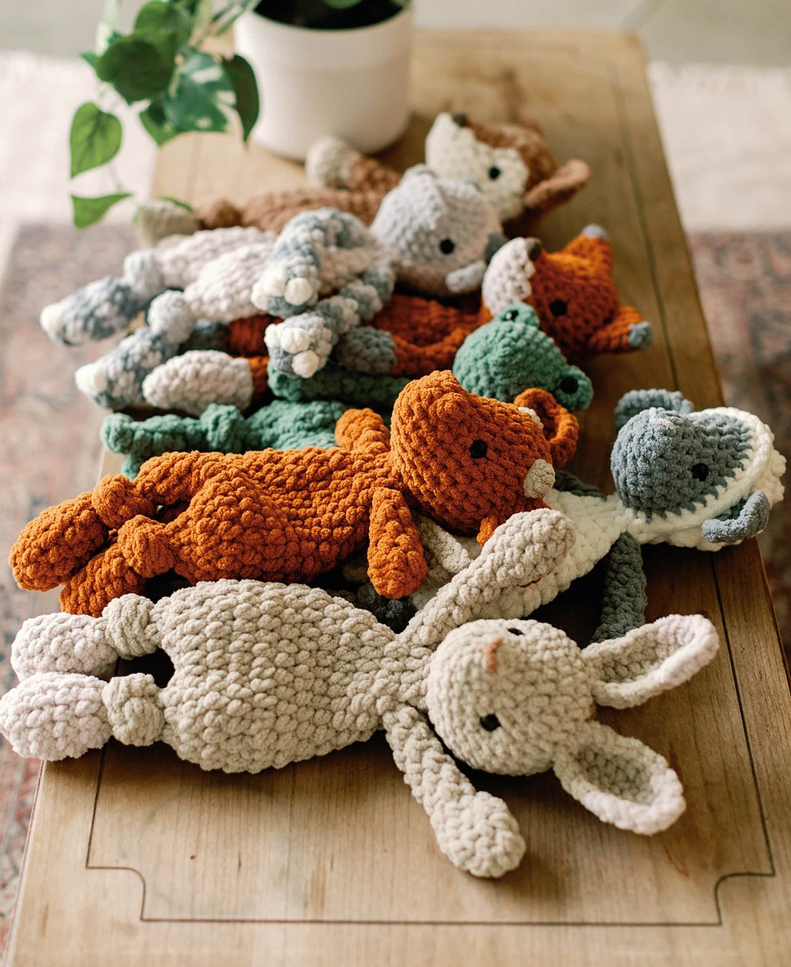 工芸品 mimimama Mama Made Minis Knotted Loveys – Premier Yarns