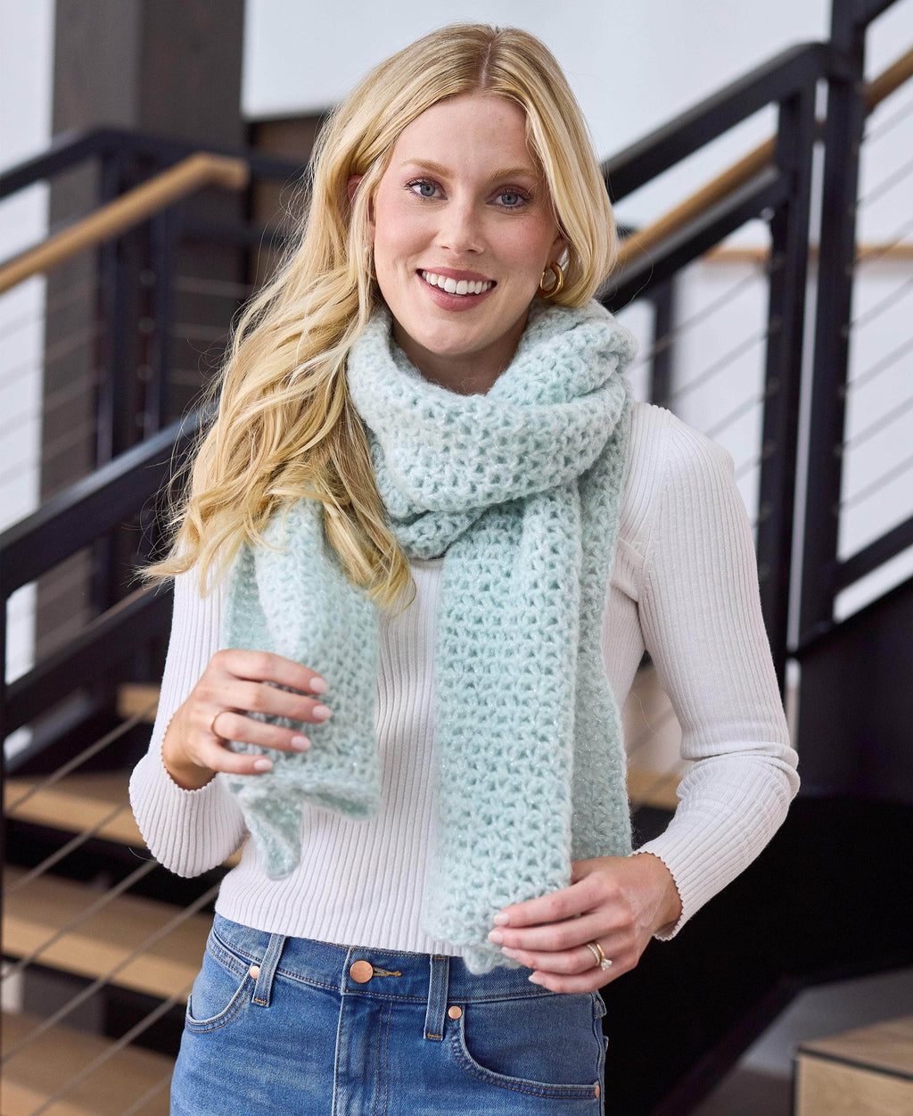 Crystal Chandelier Scarf Premier Yarns crystal-chandelier-scarf-premier-yarns