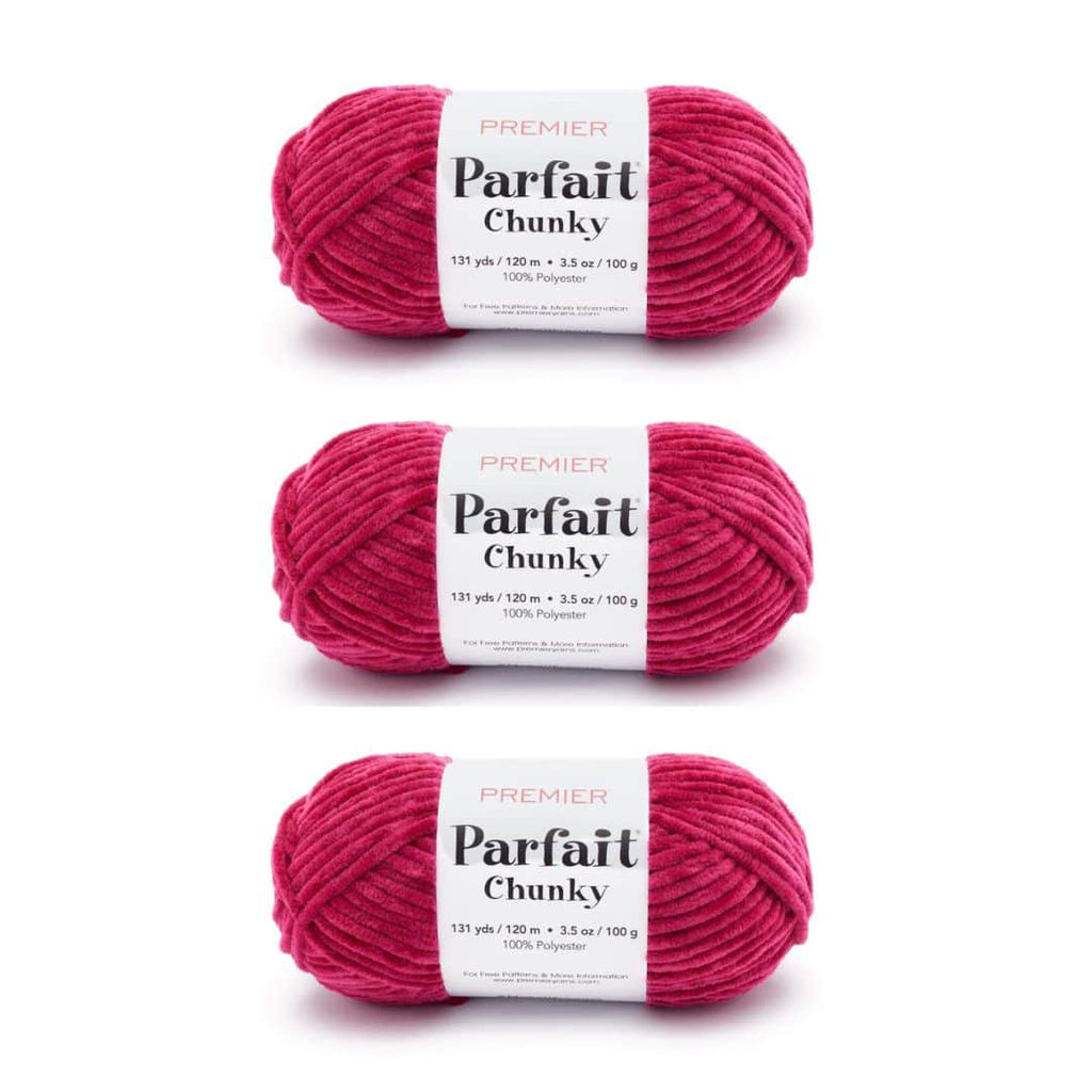 Chunky Color Parfaitยฎ Chunky Discontinued Colors Bag of 3 โ Premier Yarns