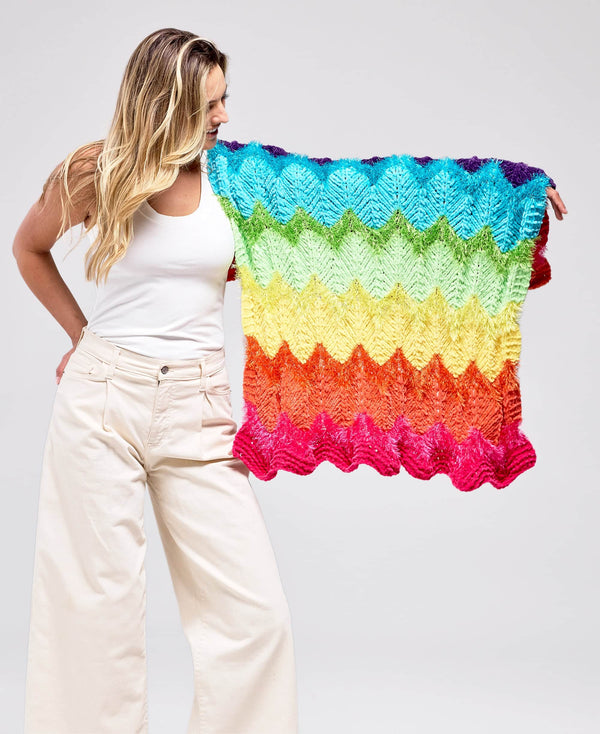 Zigzag Prism Blanket