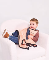 Pig Lovey and Blanket Set