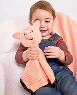 Pig Lovey and Blanket Set