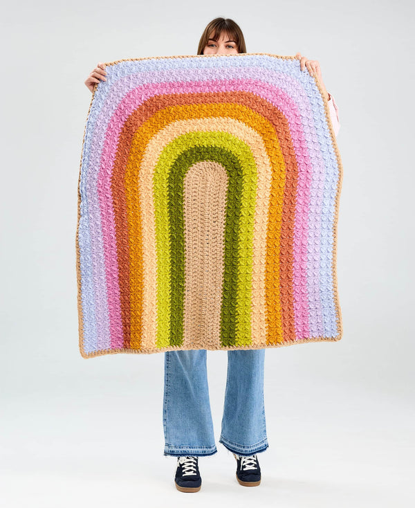 Chromatic Rainbow Blanket – Premier Yarns