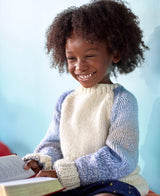 Little Reader's Raglan Sweater