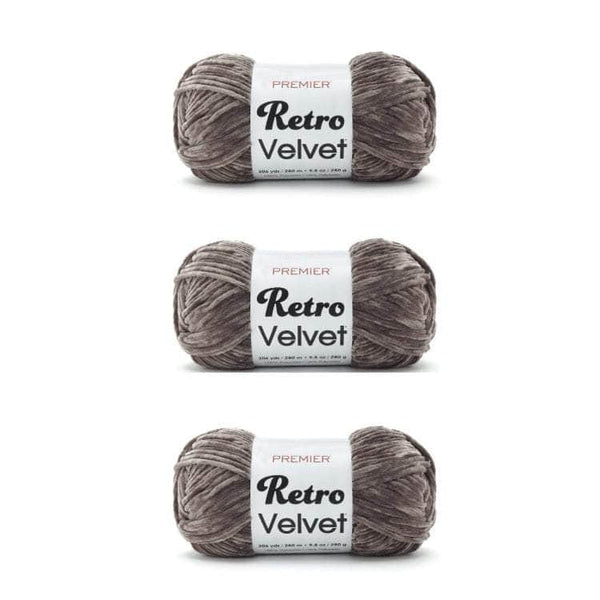 Retro Velvet Bag of 3