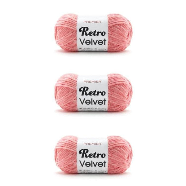 Retro Velvet Bag of 3