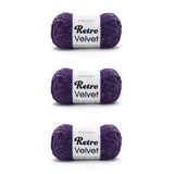 Retro Velvet Bag of 3