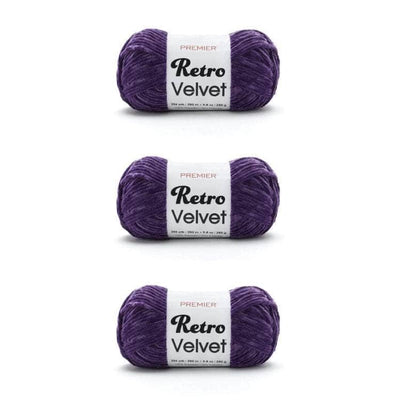 Retro Velvet Bag of 3