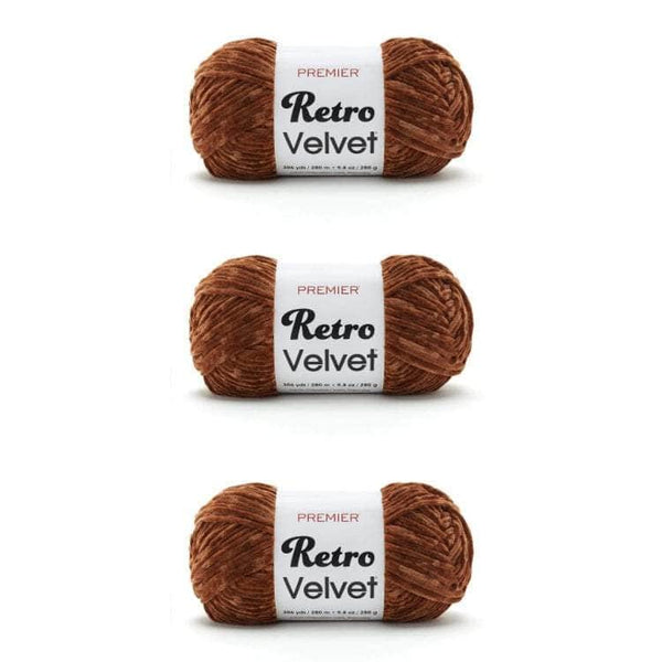 Retro Velvet Bag of 3