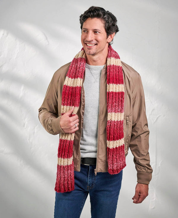 Rib and Repeat Scarf