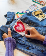 Intarsia Crochet Patches