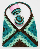 Granny Square Hobo Bag