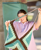 Granny Square Hobo Bag