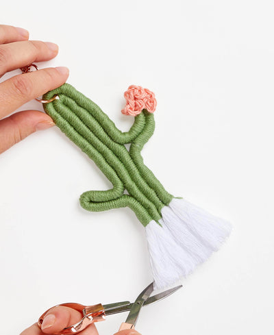 Cactus Keychain