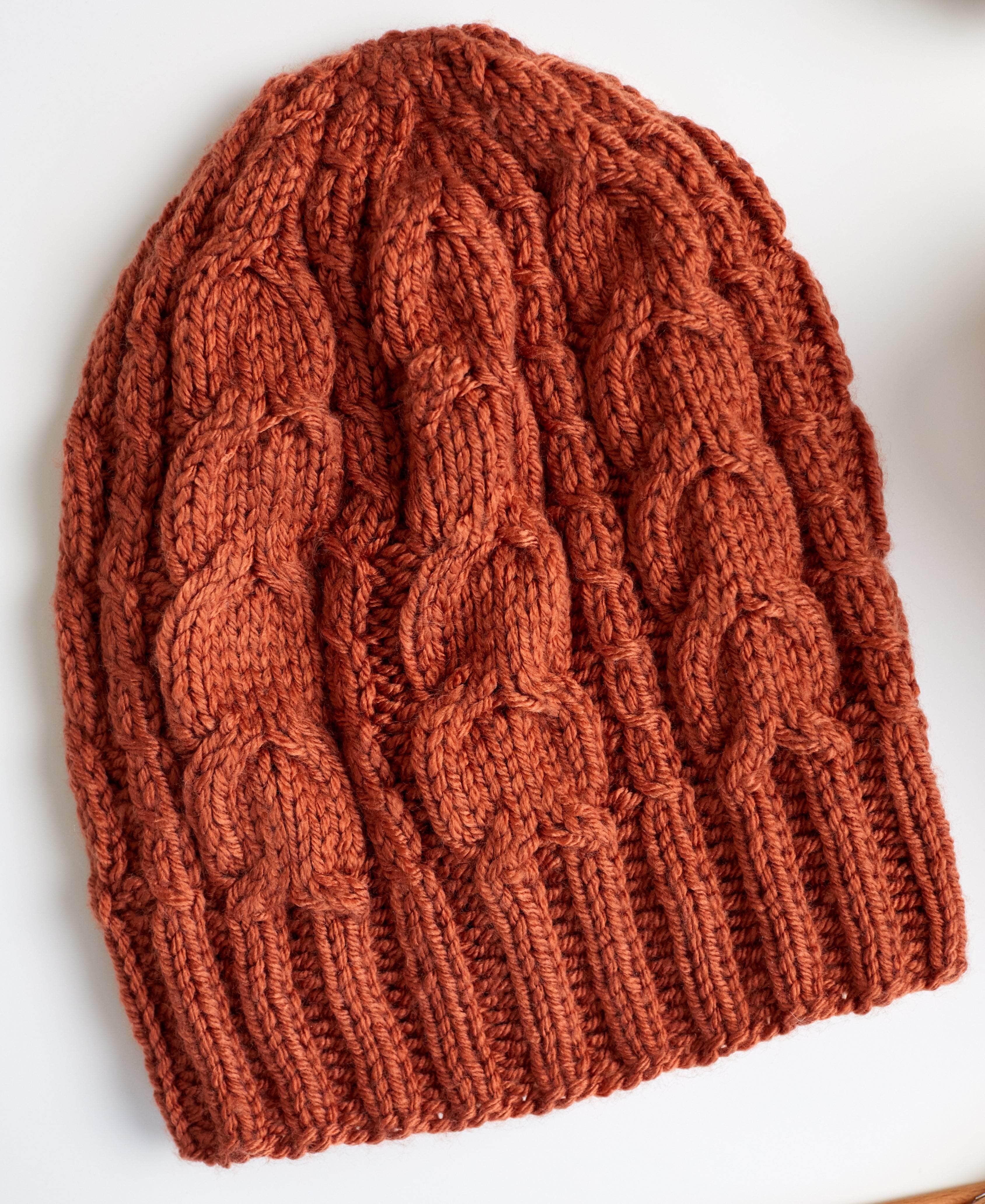 Rust Gold Color Yarn Chains of Gold Hat – Premier Yarns