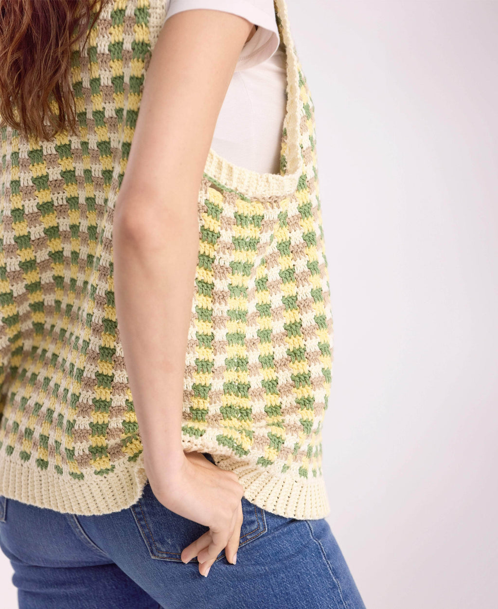 Mini Vest Pattern Mini Check Vest – Premier Yarns