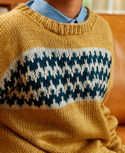 Kids Chevron Pullover