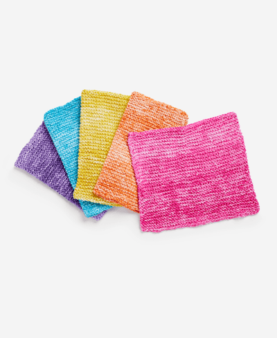 Easy Garter Dishcloth