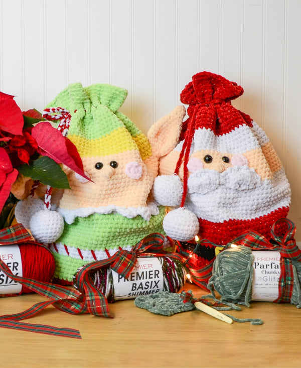 Crochet Elf Gift Bag