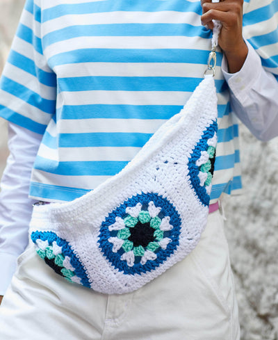 Evil Eye Sling Satchel