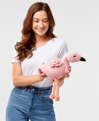 Amigurumi Flamingo