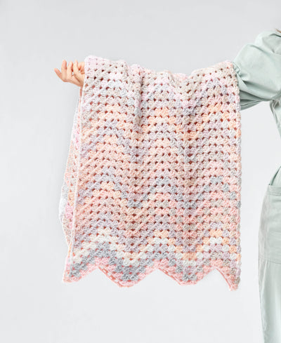 Granny Chevron Throw