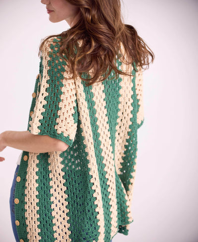 Hexagon Button Down