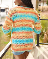 Lacy Columns Cardigan