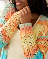 Lacy Columns Cardigan