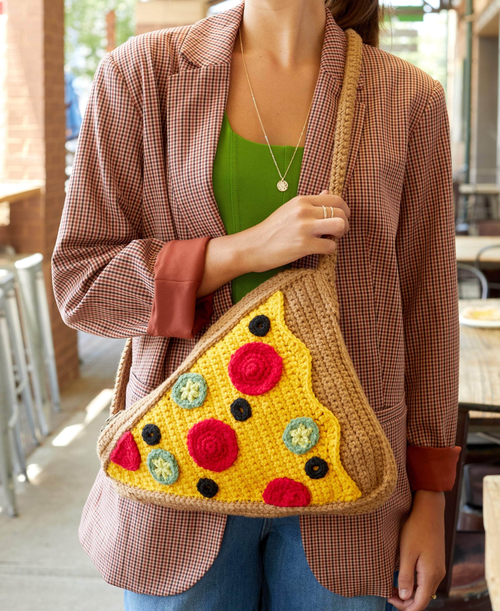 Pepperoni Pizza Purse – Premier Yarns