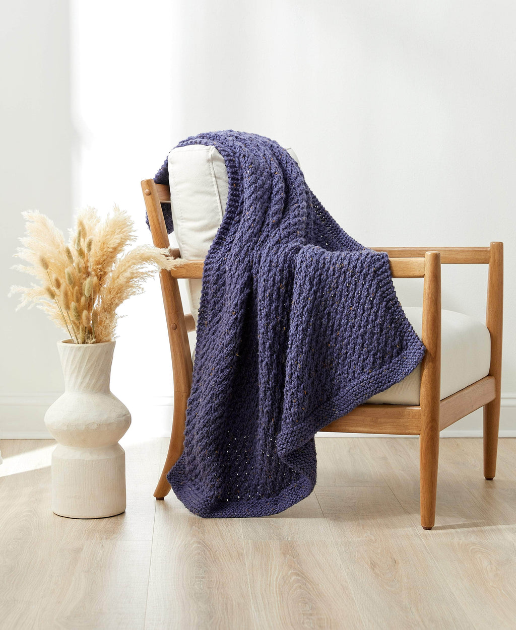 Stone Ripple Throw Ripples Throw – Premier Yarns