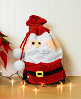 Crochet Santa Gift Bag