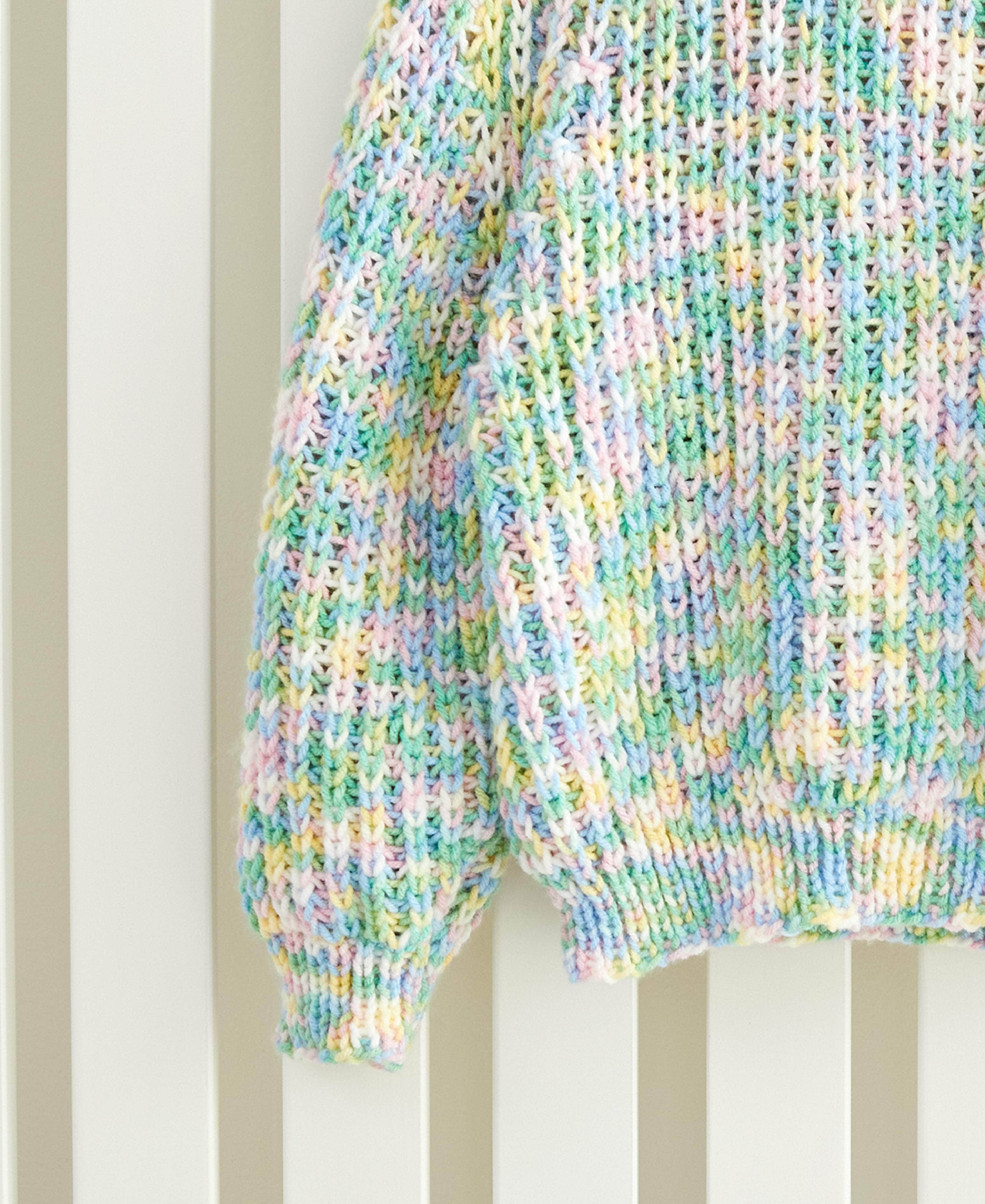 Kid's Double Rib Pullover – Premier Yarns