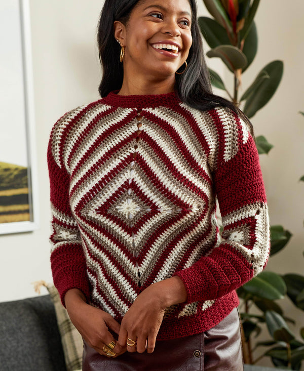 Tilted Granny Pullover