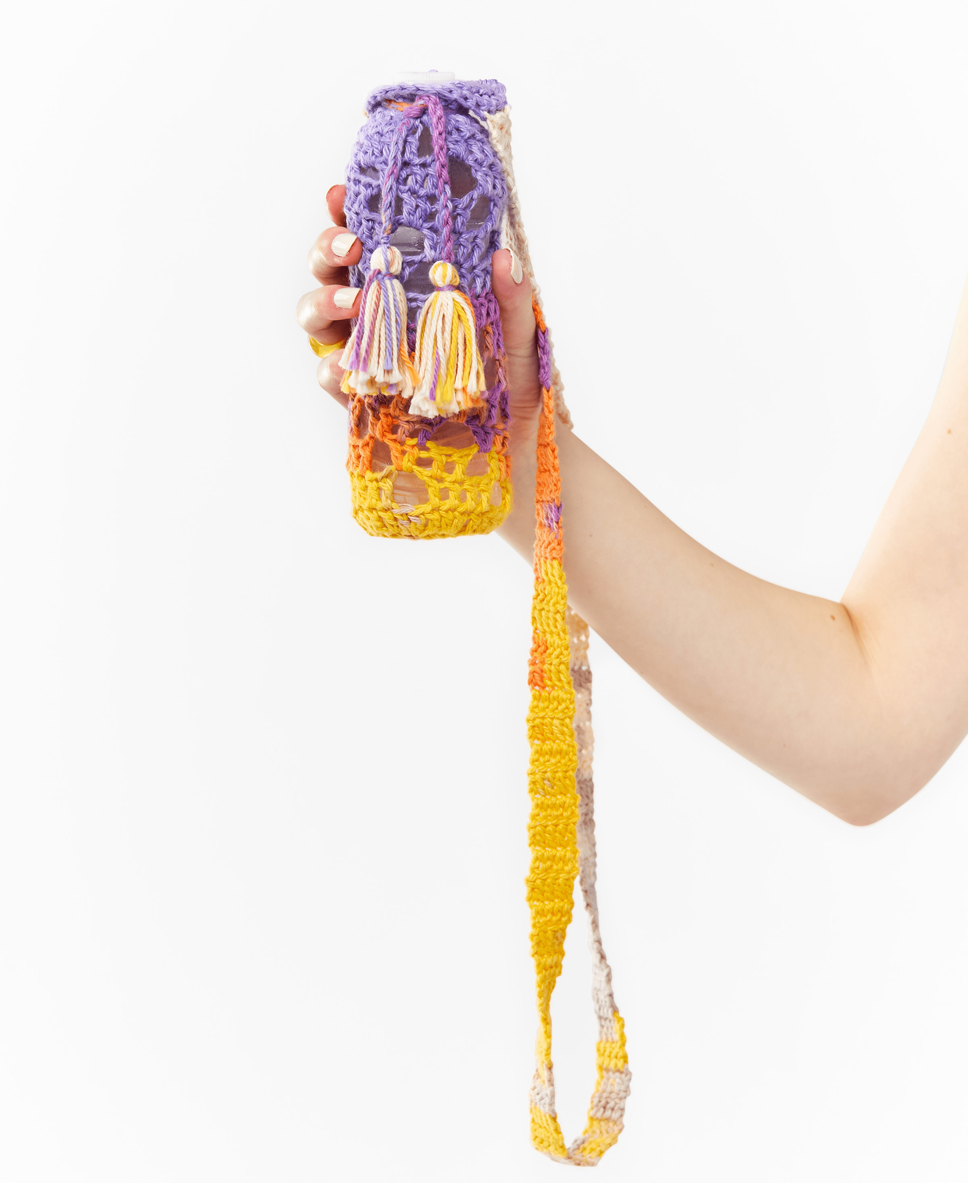 Boho Water Bottle Holder Premier Yarns