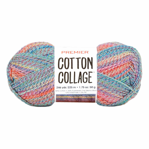 Premier Yarns Cotton Collage Yarn Sunshine Multi