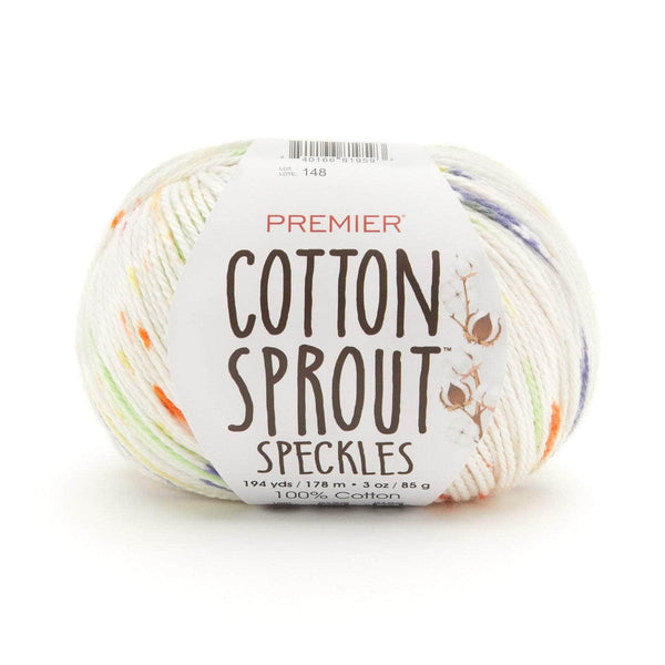 Premier Yarns Cotton Sprout DK, Natural Cotton Yarn, Machine-Washable, DK  Yarn for Crocheting and Knitting, Celery, 3.5 oz, 230 Yards