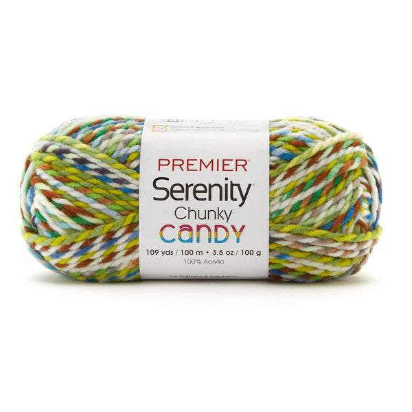 Premier Yarns Serenity Chunky Solid Yarn, Red Ochre