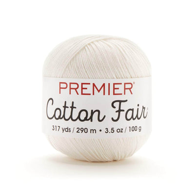 Premier Yarns Cotton Fair Solid Yarn Lemon Drops