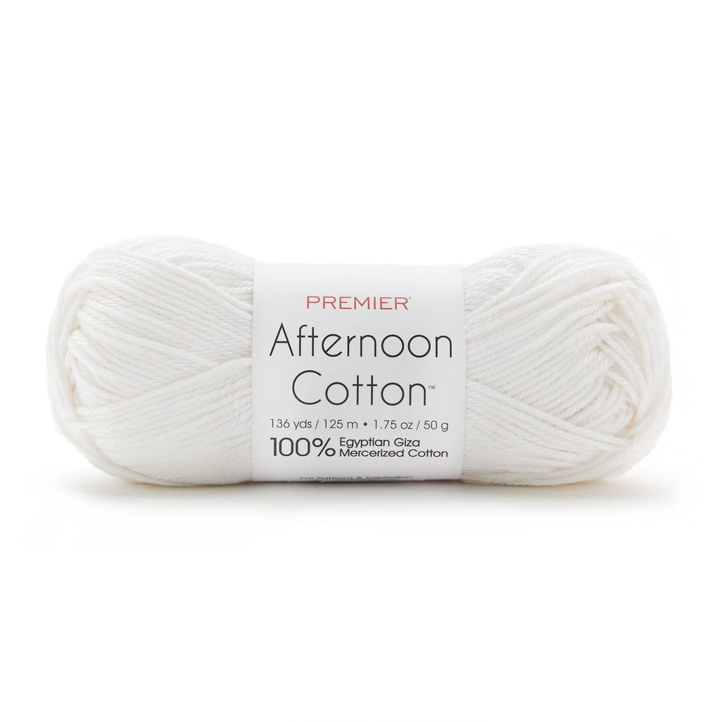 Premier Yarns Cotton Sprout DK, Natural Cotton Yarn, Machine-Washable, DK  Yarn for Crocheting and Knitting, Cadet, 3.5 oz, 230 Yards