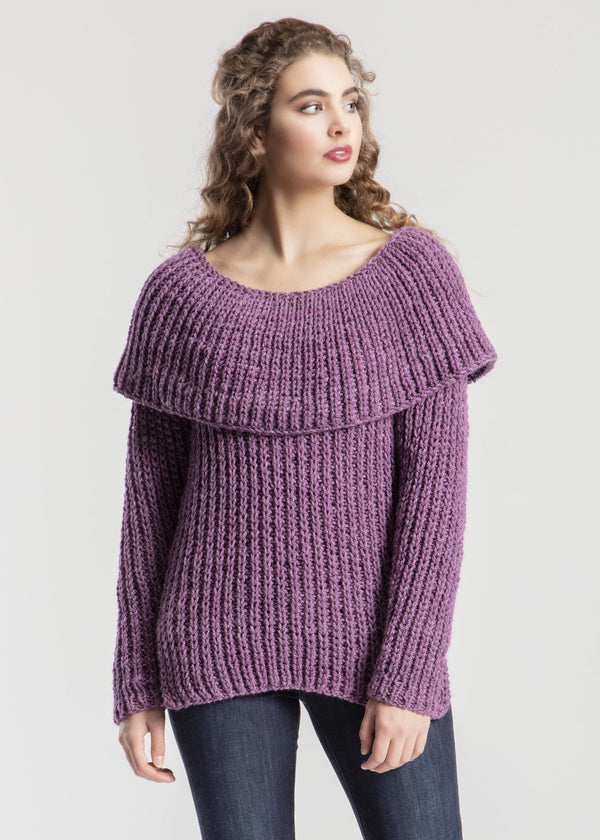 Andromeda Cowl Neck Sweater